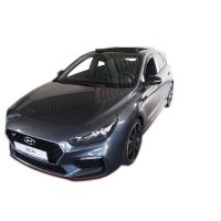 Wind deflectors front - black, i30 PD