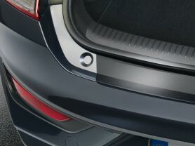 Rear bumper protection foil, black, i30 PD Fastback