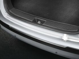Rear bumper protection foil, transparent, i30 PD cw