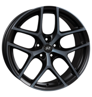 Hyundai rim, Y - Mystic black (19")