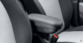 Armrest textil with QI incl. adapter, i10 IA