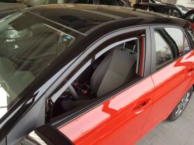 Wind deflectors front, black, i20 GB