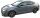 Wind deflectors front - black, I30 PD Fastback