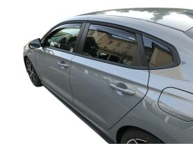 Windabweiser Satz hinten - schwarz, i30 PD Fastback