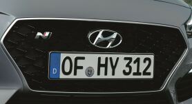 Hyundai Emblem vorne, i30N / i30 Fastback N