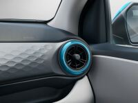 Air vent trims - aqua turquoise, i10 AC3