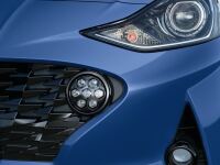 Front lamp trims - phantom black, i10 AC3