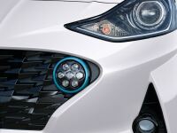 Designblende Tagfahrlicht - Turquoise, i10 AC3