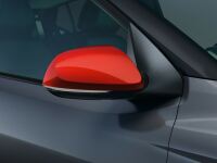 Door mirror caps - tomato red, i10 AC3