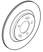 Bremsscheibe Hinterachse i30 N Performance