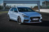 Hyundai Emblems black - Set front & rear, i30N Hatchback