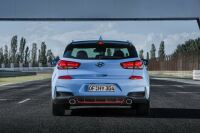 Hyundai Emblems black - Set front & rear, i30N Hatchback