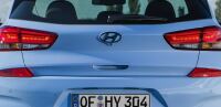 Hyundai Emblems black - Set front & rear, i30N Hatchback