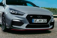 Hyundai Emblems black - Set front & rear, i30N Fastback