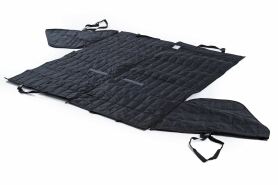 Dog blanket backseat step