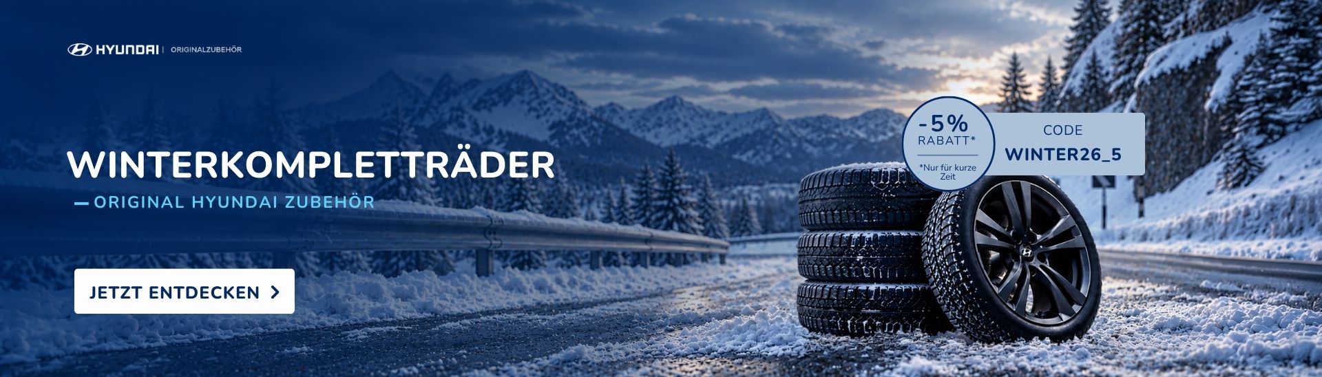 Hyundai Banner Winterkomplettrad 2026